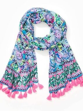 New Lilly Pulitzer Resort Scarf 96” long